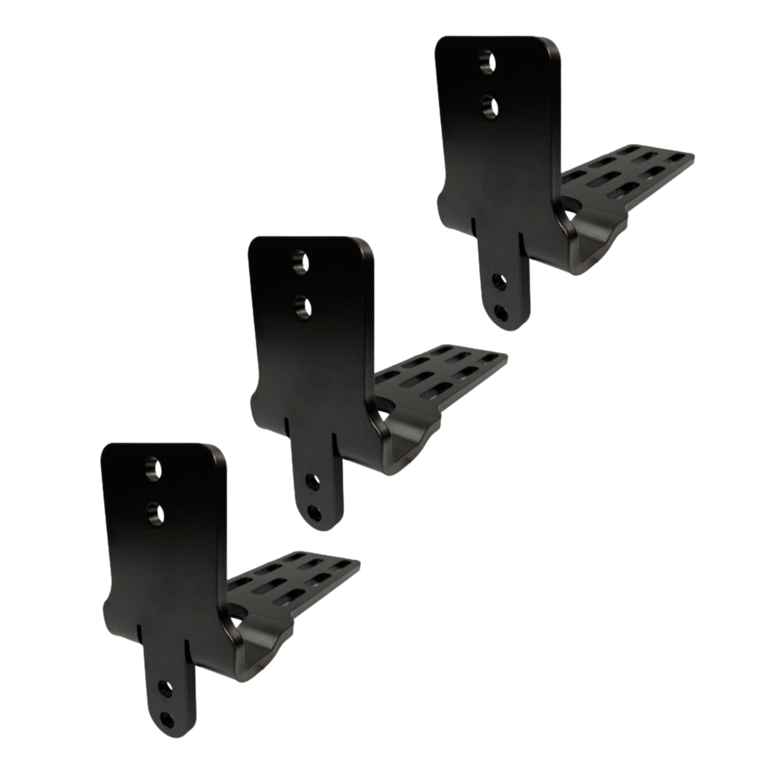 TUFF STUFF® Overland Awning Bracket Kit, 270 Degree, Compact, 2 Brackets with Hardware for TS-AWN-270-4D / TS-AWN-270-4P.