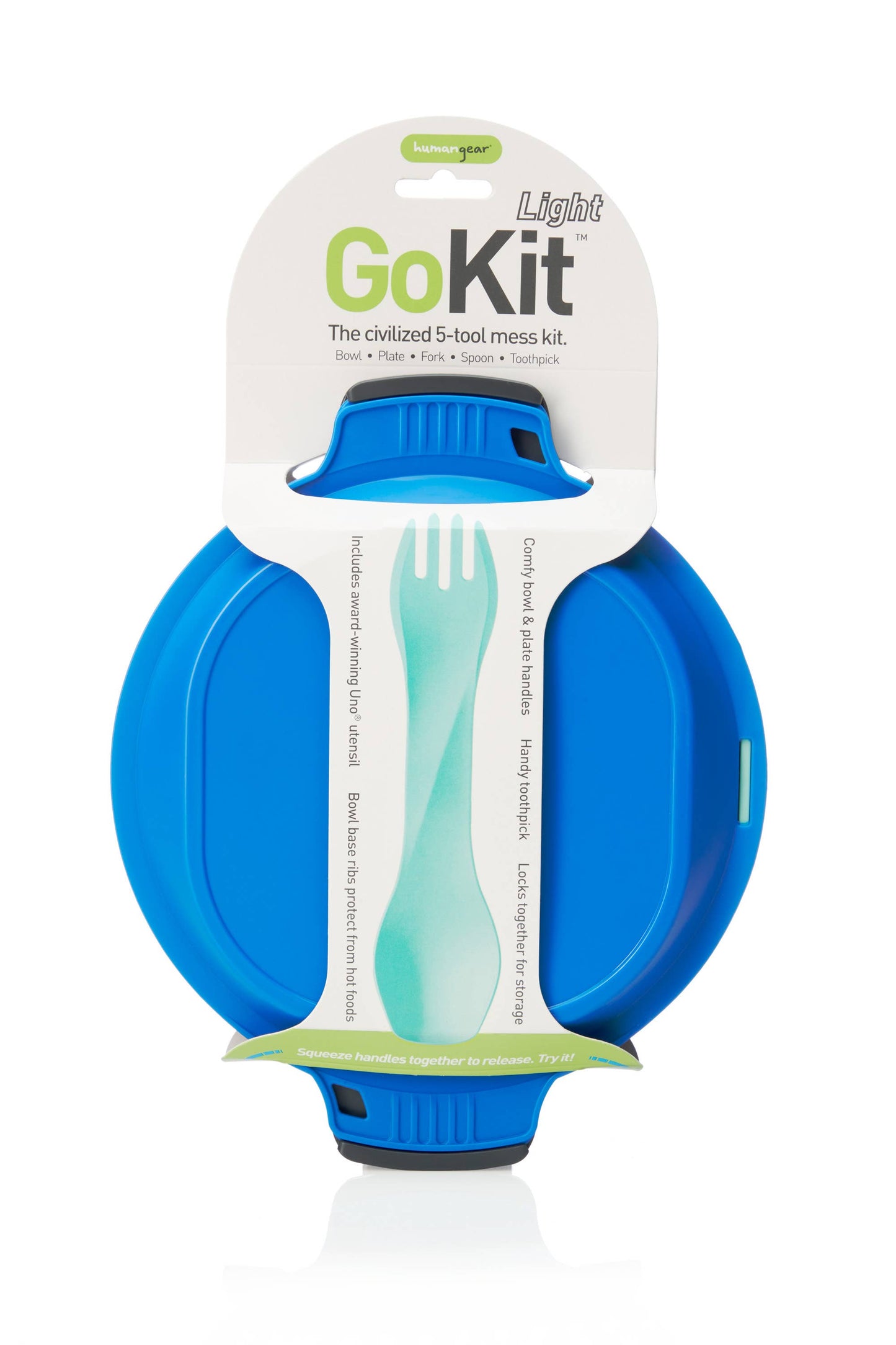 GoKit - Utensil and Plate Mess Kit Set