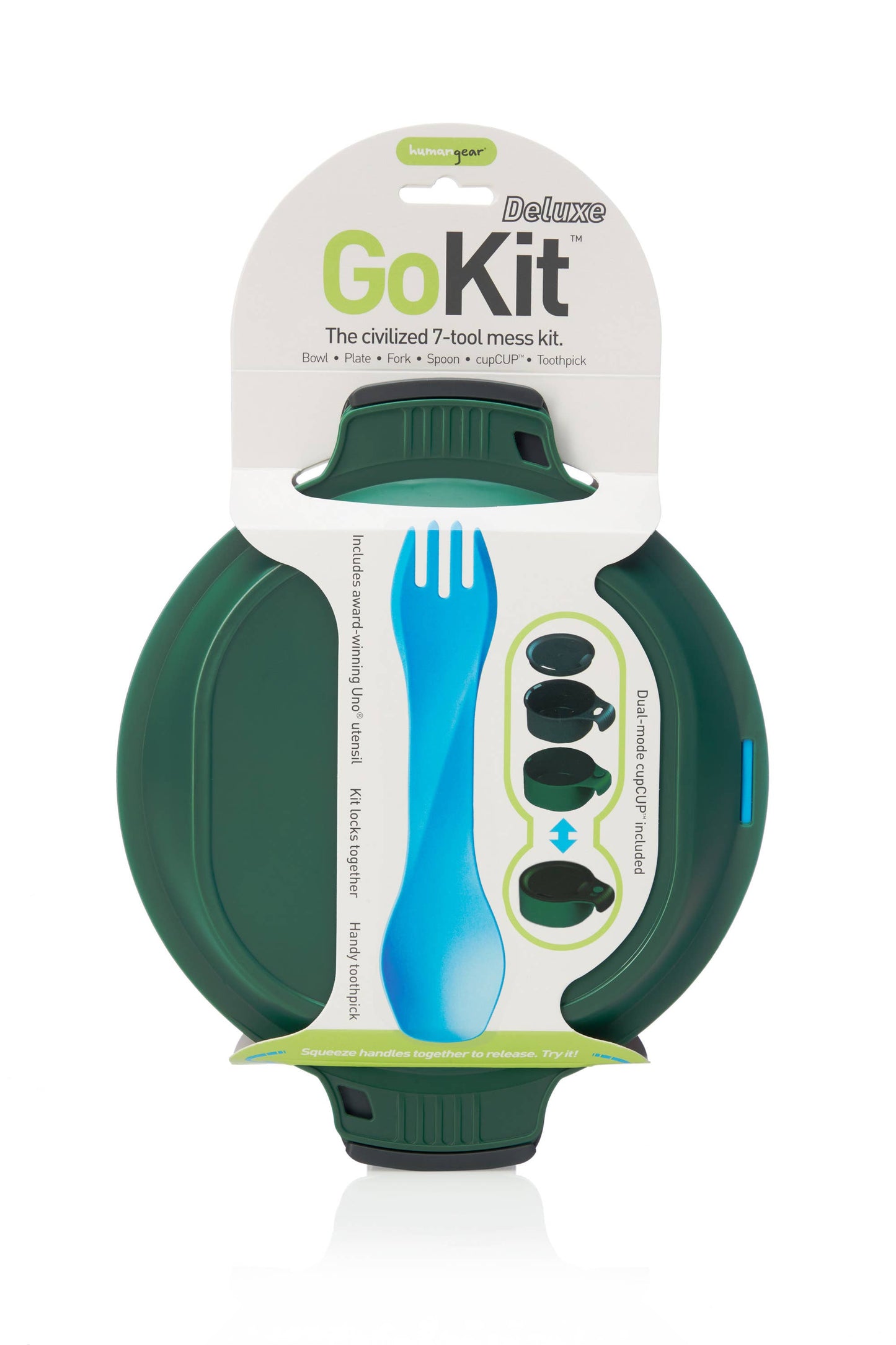 GoKit - Utensil and Plate Mess Kit Set