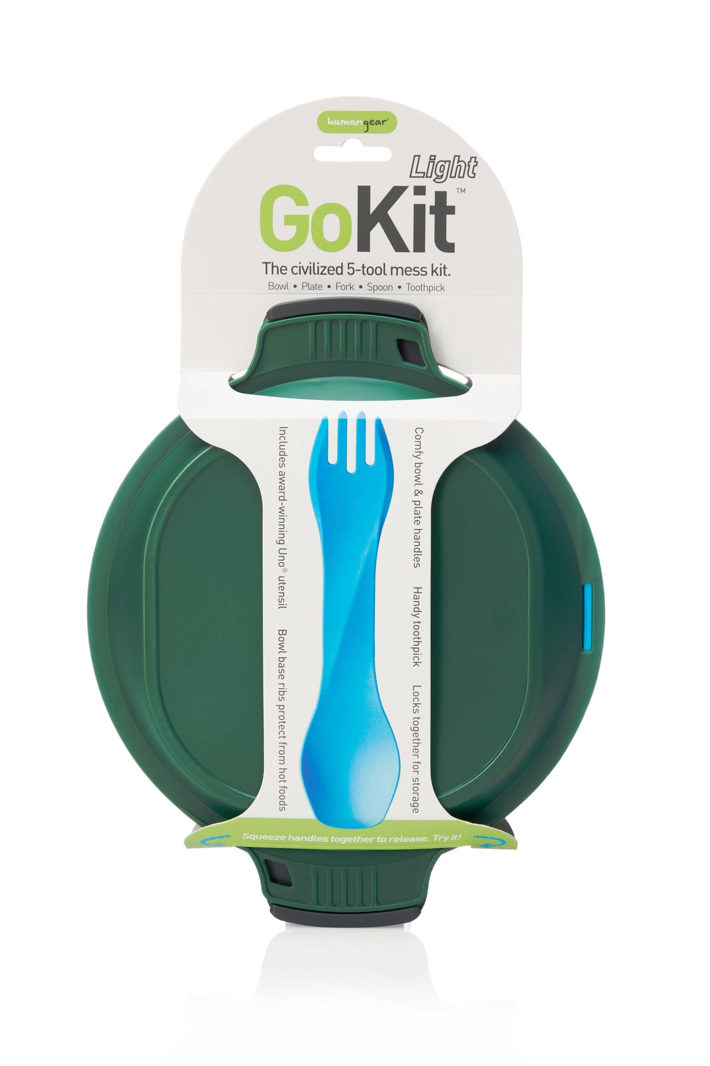 GoKit - Utensil and Plate Mess Kit Set