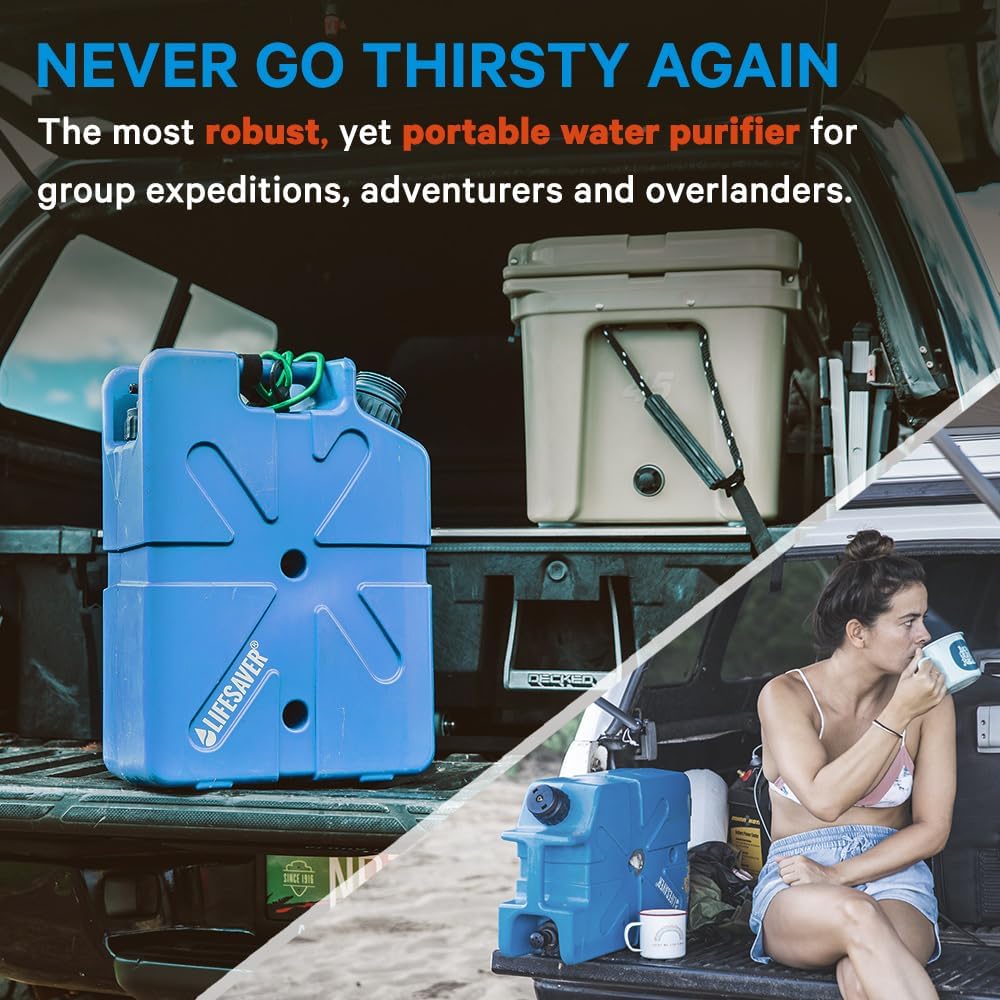 Lifesaver Jerrycan Water Purifier - Military-Grade for Survival