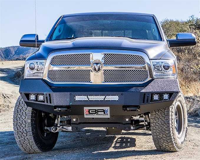 2013-2018 Dodge Ram 1500 Eco Series Front Bumper with sleek styling and rugged protection.