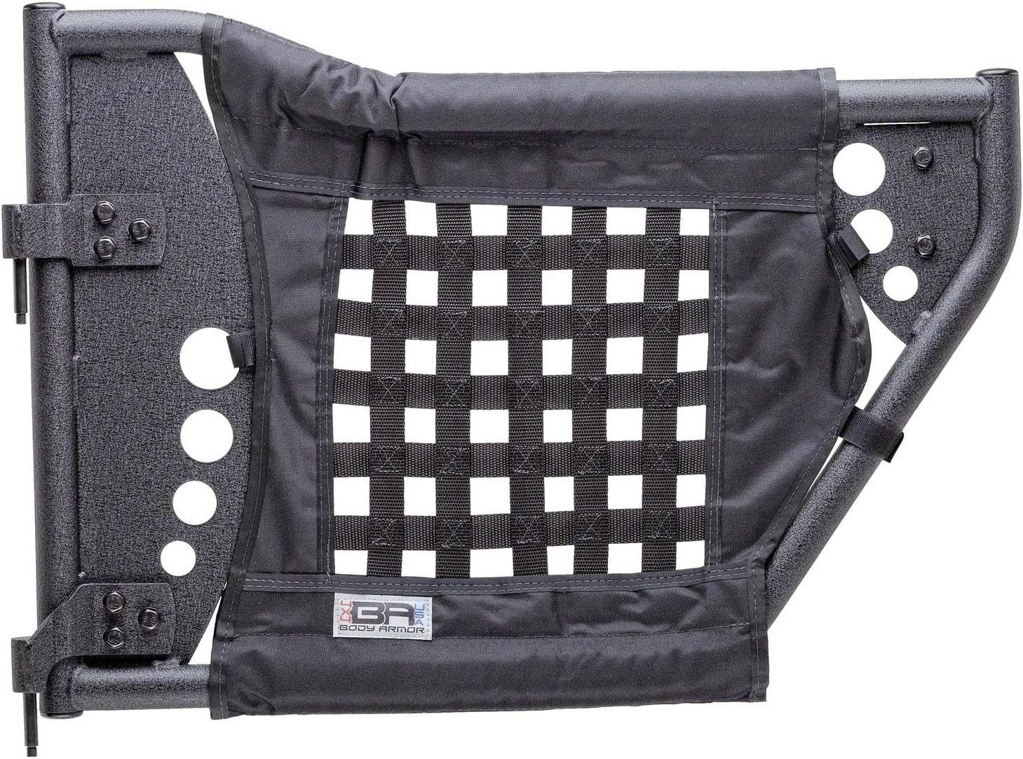 2007-2018 Jeep Wrangler JK Gen 3 Traildoors Rear Pair with steel construction and nylon webbing.