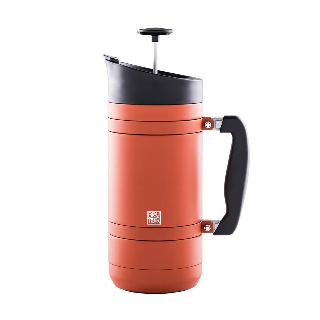 Basecamp Camping French Press 48 oz with durable design and double-walled construction.