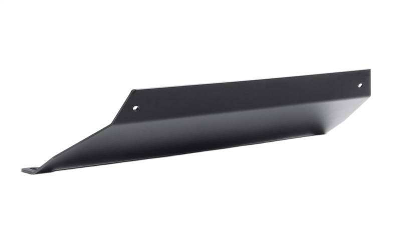 2018-2024 Jeep Wrangler JL & Gladiator JT front bumper skid plate, durable steel construction, black powder coat finish.