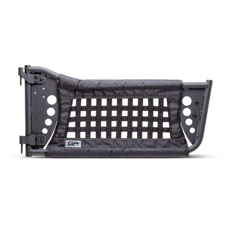 2018-2024 Jeep Wrangler JL & Gladiator JT TrailDoors front pair with durable steel construction and nylon webbing.