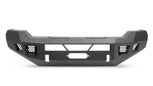 2011-2016 Ford F-250/F-350 Eco Series Front Winch Bumper, rugged design, sleek style, heavy-duty protection.