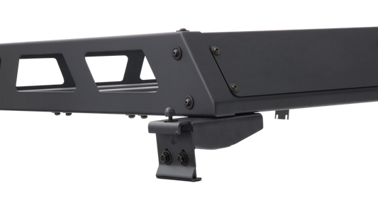 2018-2024 Jeep Wrangler JL roof rack mount kit, heavy-duty construction, powder-coated finish.