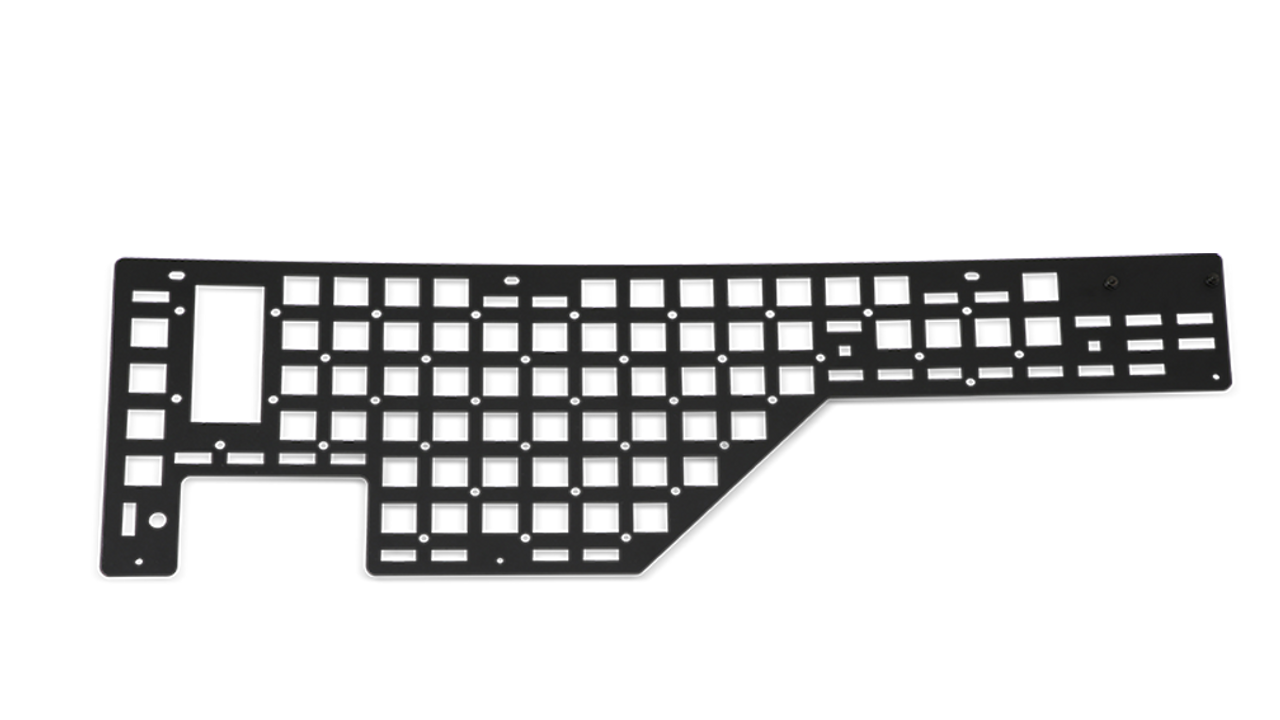 2019-2024 Jeep Gladiator JT bed side molle system, single unit, black steel grid.