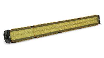 30" light bar cover with durable polycarbonate lens for LED protection.