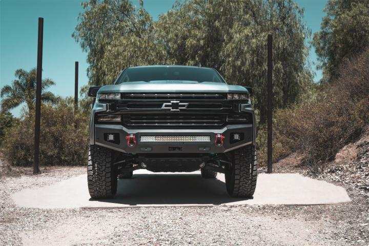 2019-2022 Chevrolet Silverado 1500 Ambush Front Bumper with sleek design.