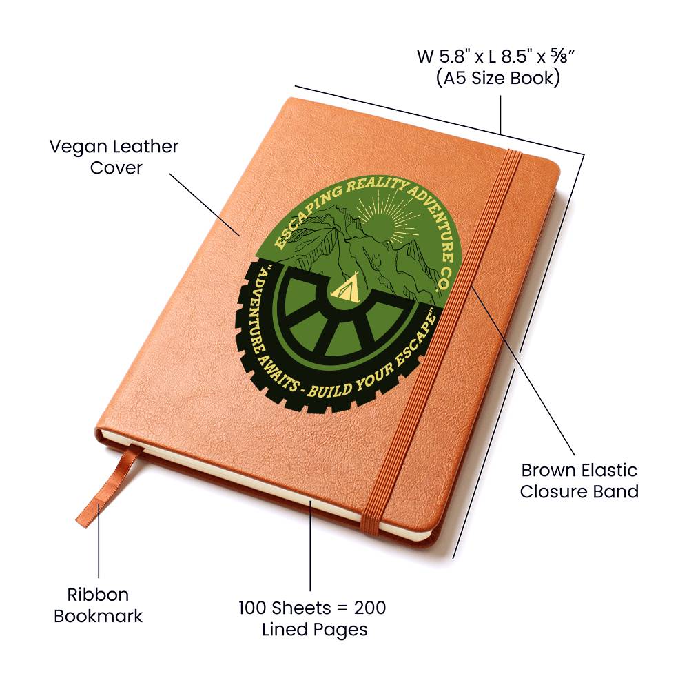 Adventure Notes: Premium Leather Journal
