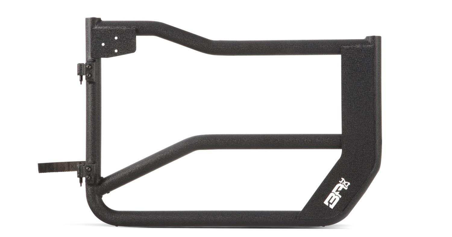2007-2018 Jeep Wrangler JK tube doors front pair with durable steel construction.