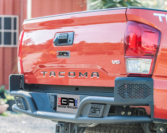 2016-2023 Toyota Tacoma Desert Series Rear Bumper with rugged design and durable construction.