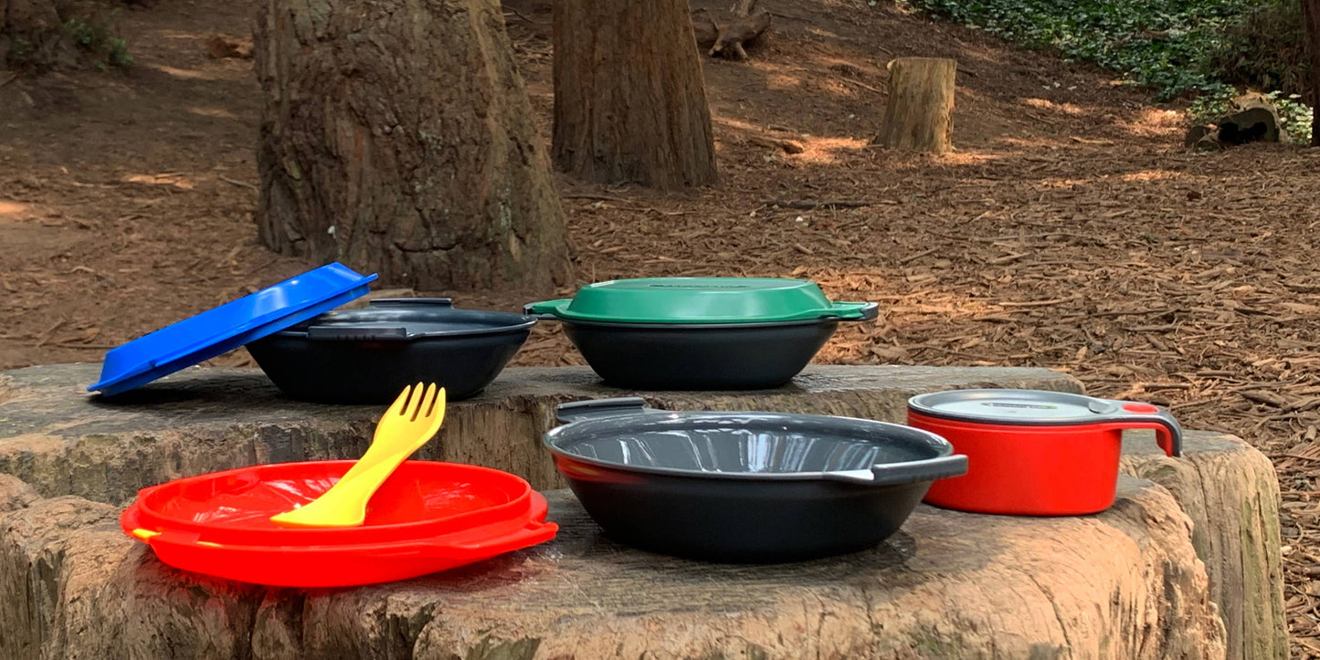 GoKit - Utensil and Plate Mess Kit Set