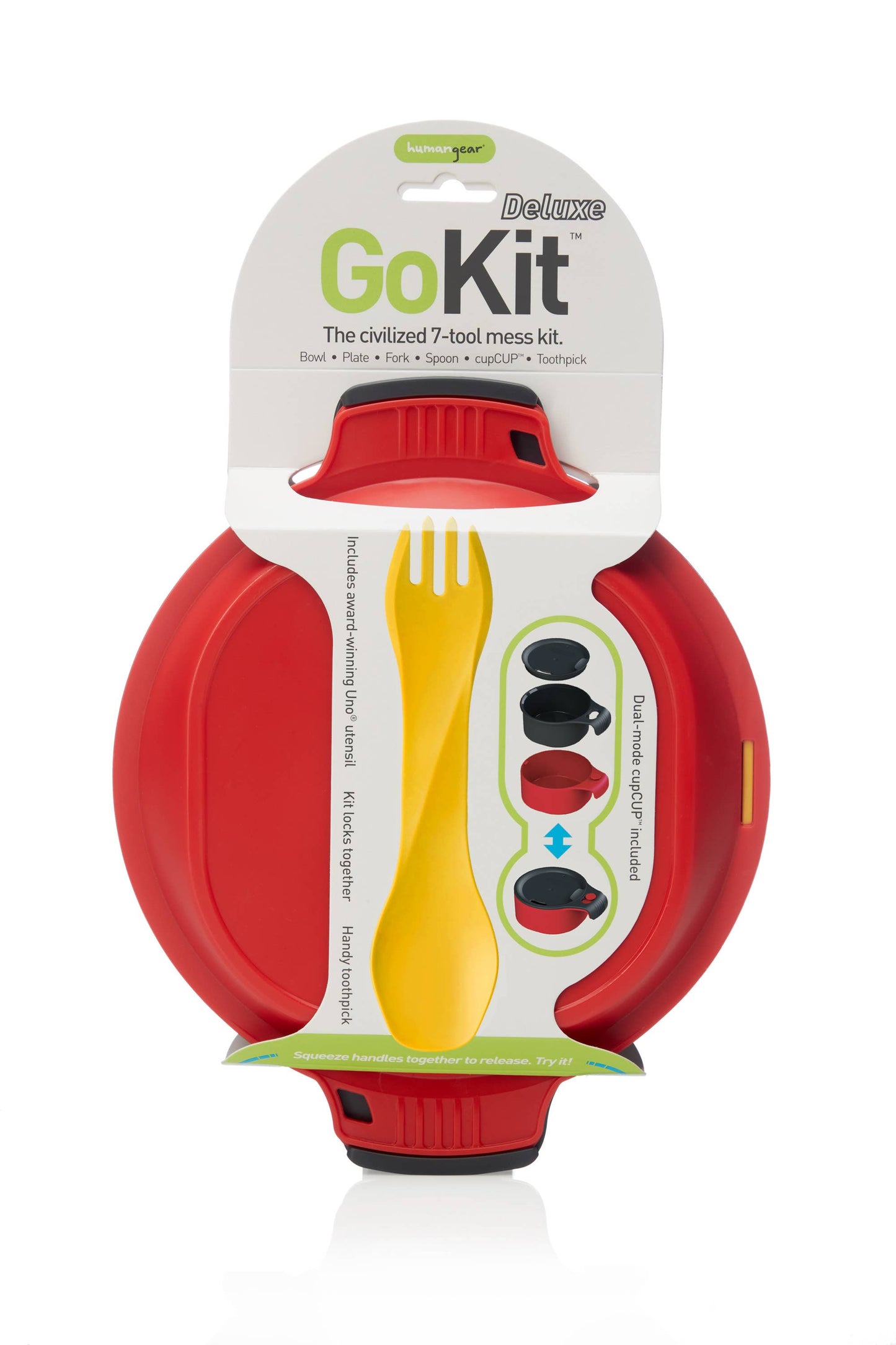 GoKit - Utensil and Plate Mess Kit Set