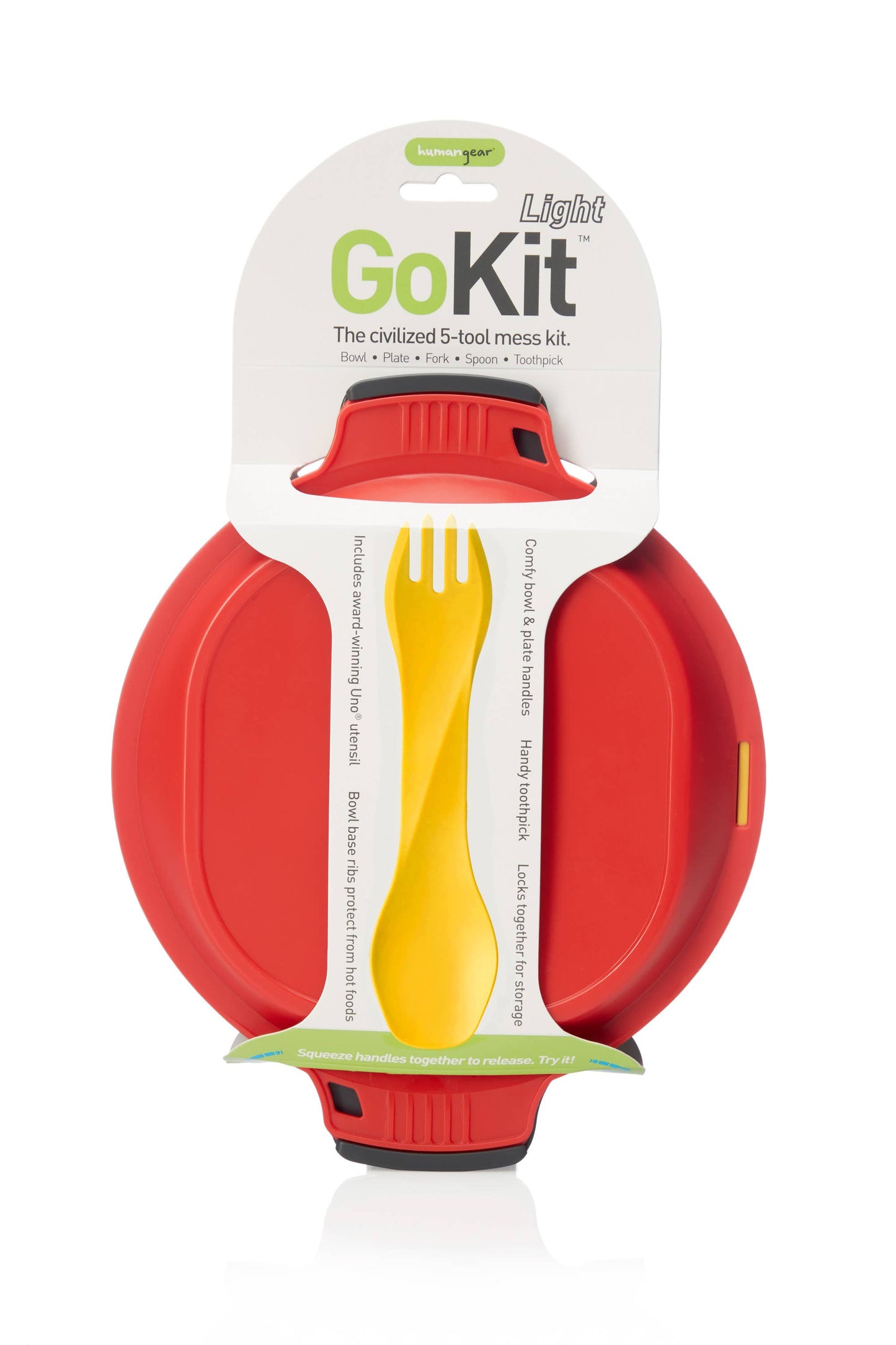 GoKit - Utensil and Plate Mess Kit Set