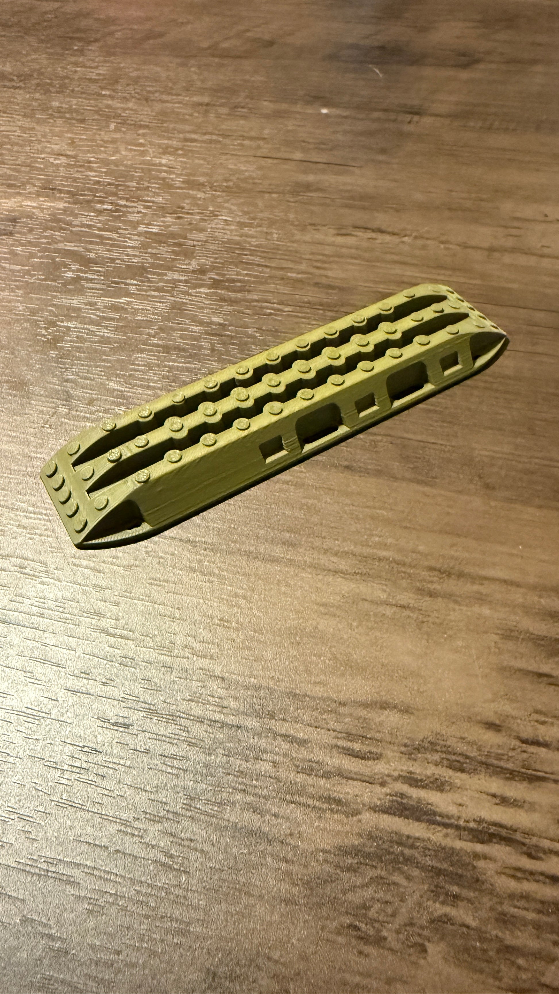 Green Widdle Traction Board Bottle Opener