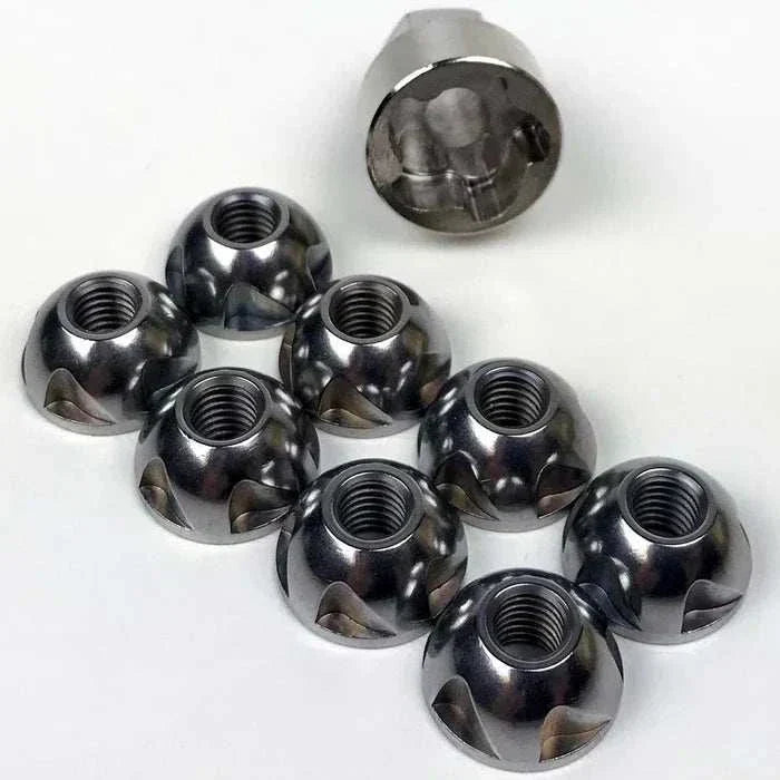 TUFF STUFF® Overland Security Nuts, 6mm; durable roof top tent mounting hardware.