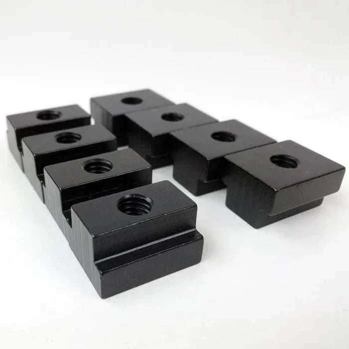 TUFF STUFF® Overland T-Nuts set of 8 for secure truck bed rack installation.