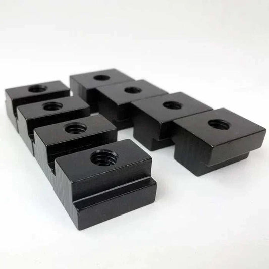 TUFF STUFF® Overland T-Nuts set of 8 for secure truck bed rack installation.