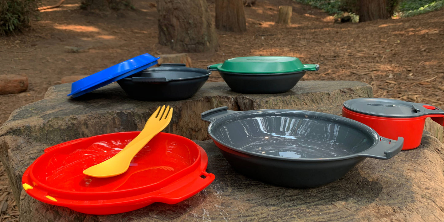 GoKit - Utensil and Plate Mess Kit Set