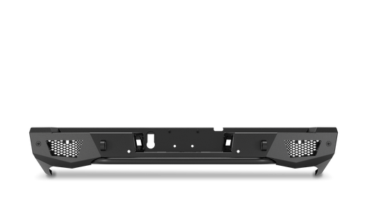 2010-2024 Dodge Ram 2500/3500 Ambush Rear Bumper, rugged style, practical design, heavy-duty steel construction.
