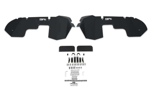 2019-2024 Jeep Gladiator JT rear fender liners with installation hardware, durable protection against debris.