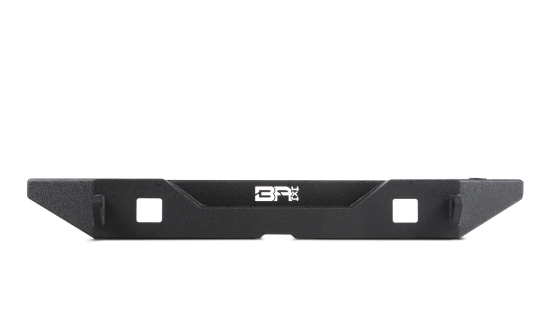 2007-2018 Jeep Wrangler JK full-width rear bumper with high-clearance design and LED cube light cutouts.