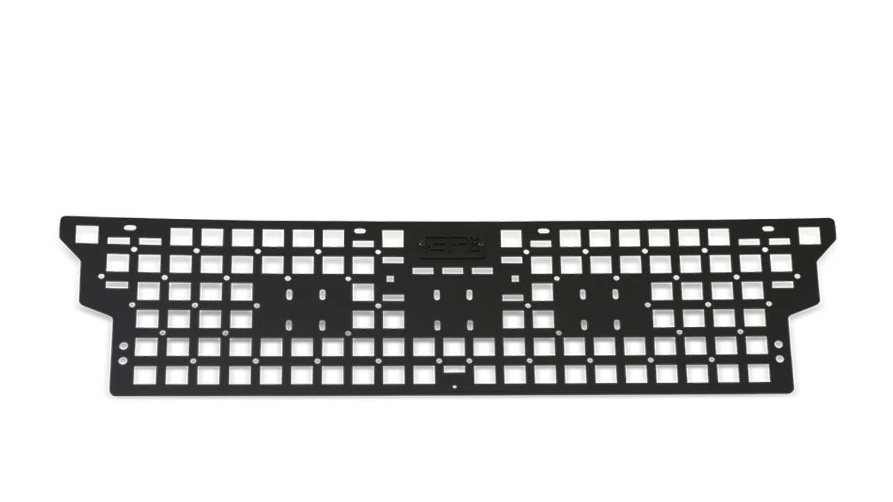 2019-2024 Jeep Gladiator JT front bed molle system with modular design and durable construction.