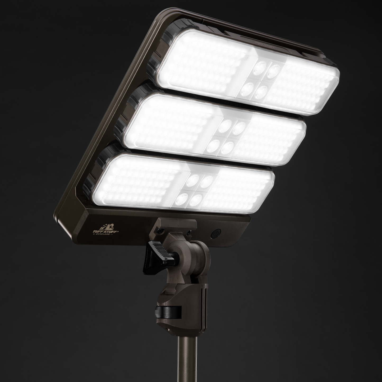 TUFF STUFF® OVERLAND TITAN 12" SOLAR FREESTANDING LIGHT