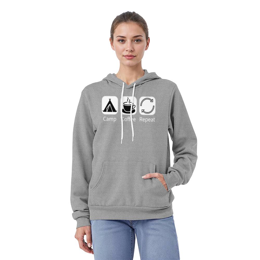 Camp Coffee Repeat Sweat Shirt