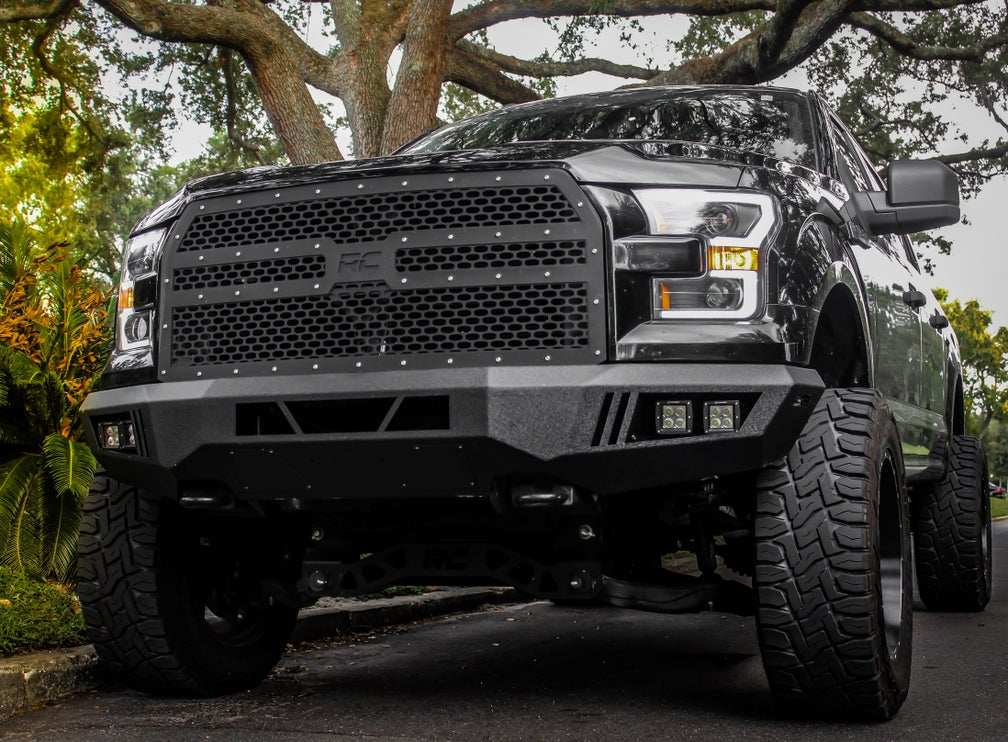 2015-2017 Ford F-150 Eco Series Front Bumper with sleek style and rugged protection.