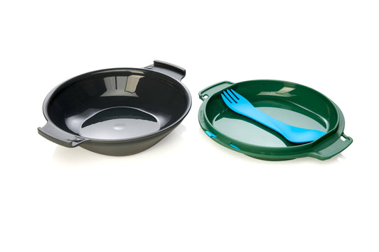 GoKit - Utensil and Plate Mess Kit Set