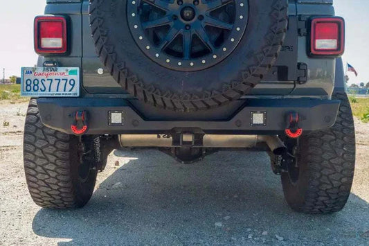 2018-2024 Jeep Wrangler JL with Orion Rear Bumper, showcasing sleek design and enhanced off-road capability.